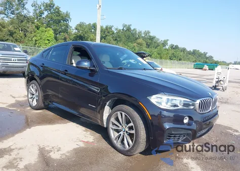 2015 BMW X6 xDrive50I z USA, uszkodzony, nr VIN 5UXKU6C56F0F93848